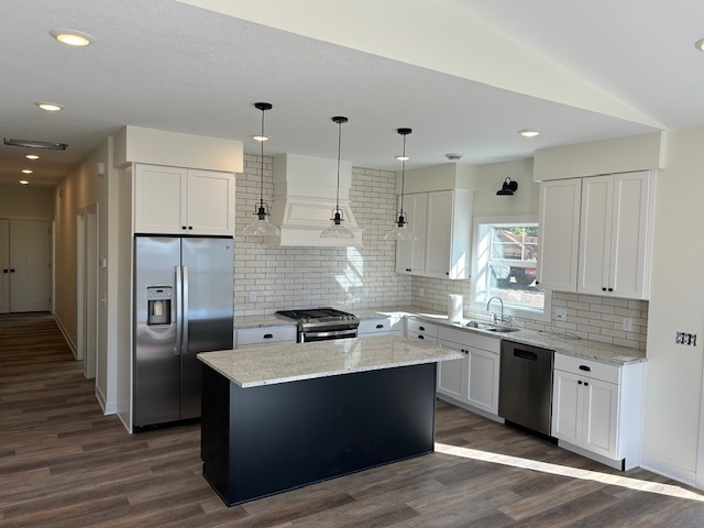 Finished kitchen