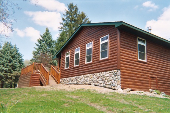 Log Siding Remodel 