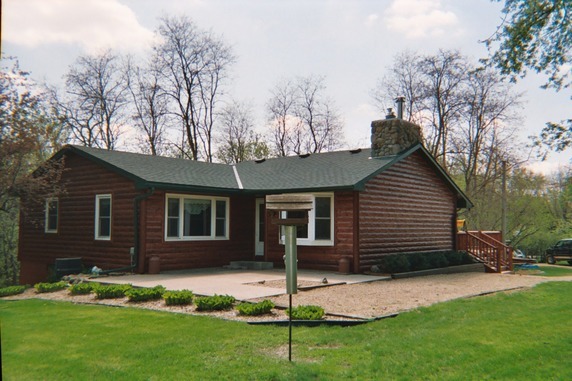 Log Siding Remodel 